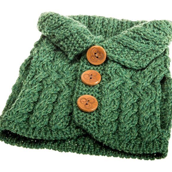 NWT ARAN WOOLLEN MILLS MERINO BUTTON FRONT TEAPOT HOLDER/COZY - Picture 5 of 7